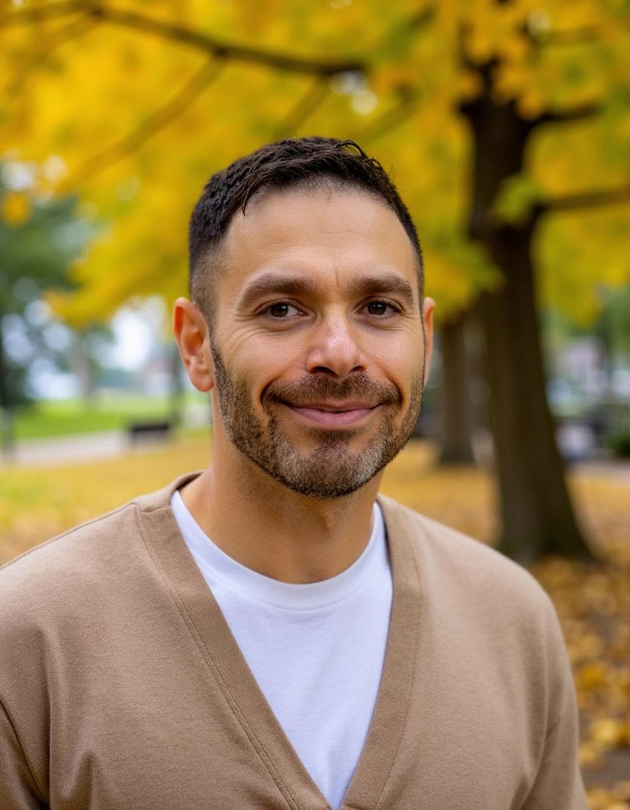 A Candid style AI dating photo, example 2
