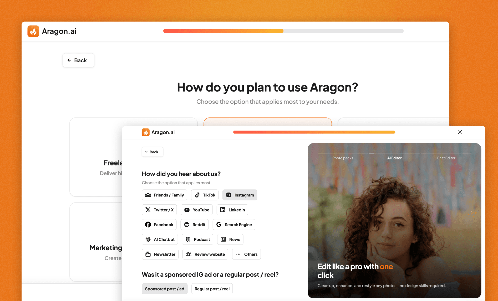 Updated Onboarding Flow - A More Personalized Experience
