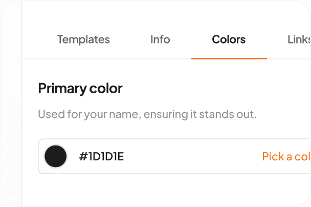 Match Your Brand Colors