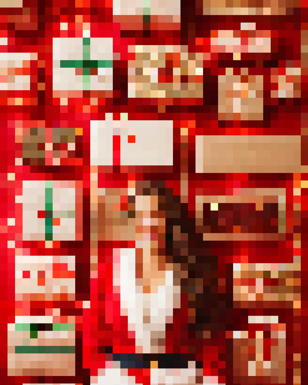 AI christmas background
