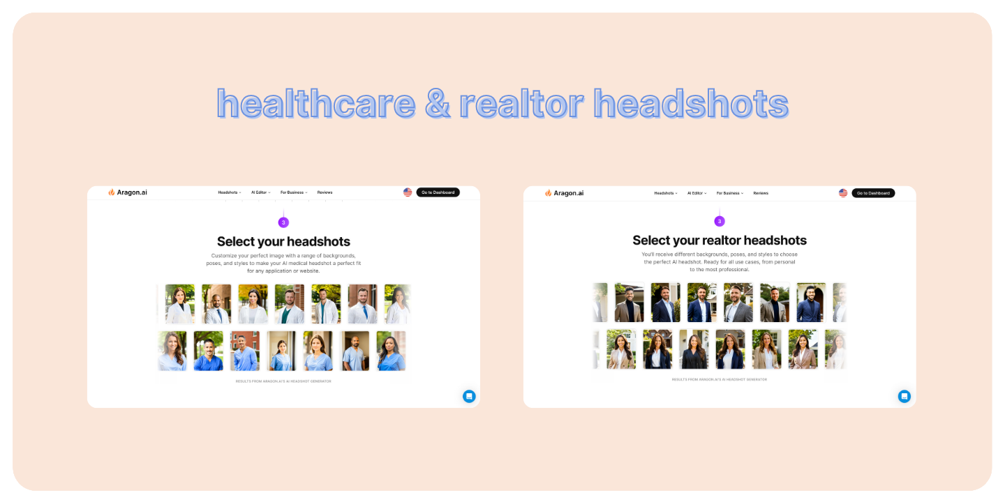 Healthcare & Realtor Headshots