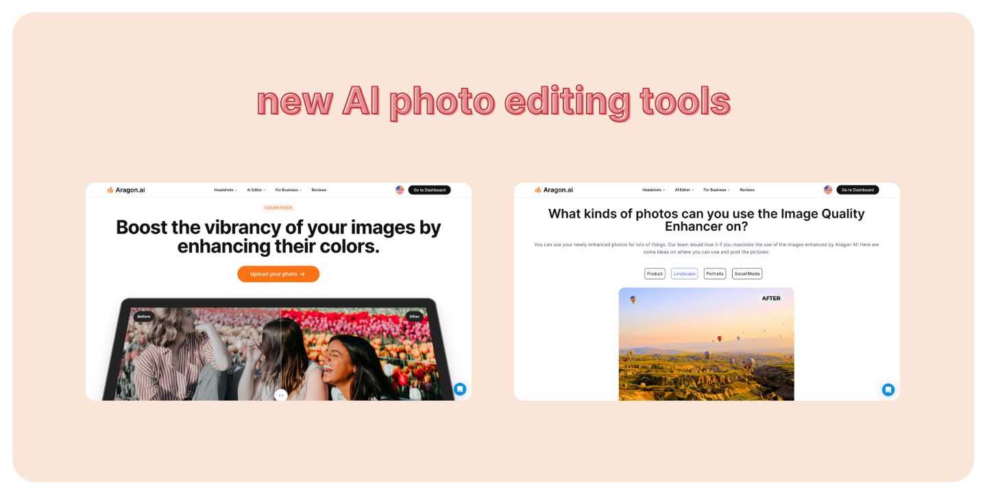 New AI Editing Tools