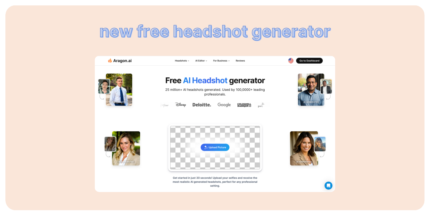 New Free Headshot Generator