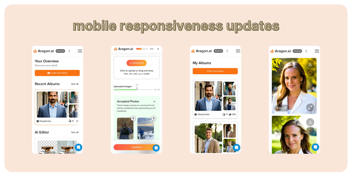 Mobile responsiveness